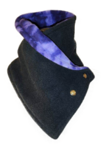 Black and Purple Cloud Wrap